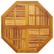 Плот за маса 90x90x2,2 см осмоъгълен масивна дървесина акация