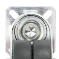 8 бр двуколесни въртящи се колела, 50 мм