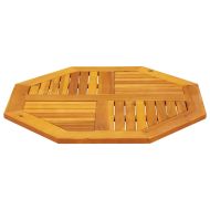 Плот за маса 80x80x2,2 см осмоъгълен масивна дървесина акация