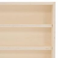 Дървена колекционерска витрина с врати 80x8,5x37 см