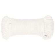 Въже за лодка бяло 4 мм 50 м полипропилен