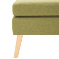 Табуретка, зелена, текстил