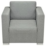 Фотьойл, светлосив, текстил