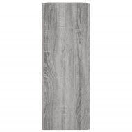 Стенни шкафове, 2 бр, сив сонома, инженерно дърво