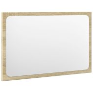 Комплект шкафове за баня от 3 части дъб сонома инженерно дърво