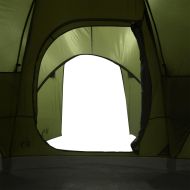 Семейна куполна палатка 6-местна маслиненозелена водоустойчива