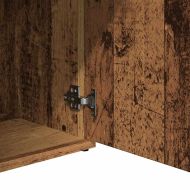 Сайдборд, старо дърво, 91x29,5x75 см, инженерно дърво