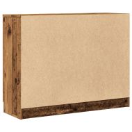 Сайдборд, старо дърво, 90,5x30x70 см, инженерно дърво