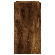 Стенен шкаф, опушен дъб, 60x31x60 см, инженерно дърво