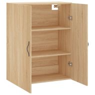 Стенен шкаф дъб сонома 69,5x34x90 см инженерно дърво
