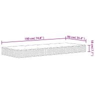 Матрак бонел пружини Medium 90x190 см единичен размер
