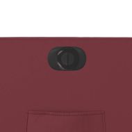 Електрически наклоняем стол, виненочервен, изкуствена кожа