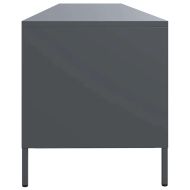 ТВ шкаф, антрацит, 202x39x43,5 см, студеновалцувана стомана