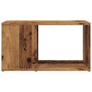 ТВ шкаф, старо дърво, 60x24x32 см, инженерно дърво
