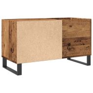 Шкаф за грамофонни плочи, 84,5x38x48 см, инженерно дърво