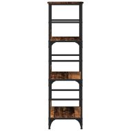 Библиотека, старо дърво, 50x33x117,5 см, инженерно дърво