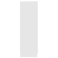 Кухненски шкаф, бял, 38x41,5x131,5 см, инженерно дърво