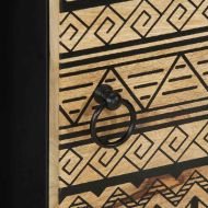 Бюфет 80x33,5x75 см грубо мангово дърво масив