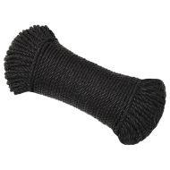 Работно въже черно 3 мм 250 м полипропилен