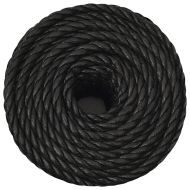 Работно въже черно 10 мм 100 м полипропилен