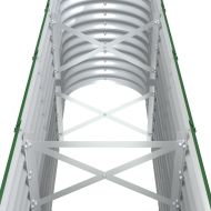 Градинска повдигната леха прахово боядисана стомана зелена