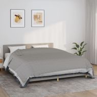 Утежнено одеяло сиво 235x290 см 11 кг плат