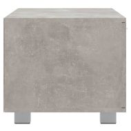 ТВ шкаф, бетонно сив, 120x40,5x35 см, инженерно дърво