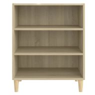Бюфет дъб сонома 57x35x70 см инженерно дърво