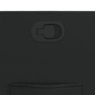 Реклайнер, черен, изкуствена кожа