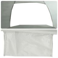 Плажна палатка, 3-местна, сиво, изскачаща, водоустойчива