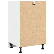 Шкаф с чекмеджета "Lyon", старо дърво, 50x46x81,5 см, инженерно дърво