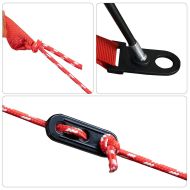 Куполна къмпинг палатка, 4-местна, кафява, водоустойчива