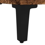 Шкаф за баня, старо дърво, 30x30x190 см, инженерно дърво