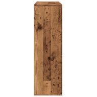 Библиотека, старо дърво, 98x29x97,5 см