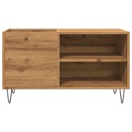 Шкаф за грамофонни плочи, 84,5x38x48 см, инженерно дърво