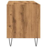 Шкаф за грамофонни плочи, 84,5x38x48 см, инженерно дърво