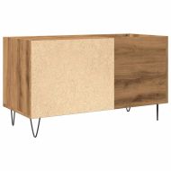 Шкаф за грамофонни плочи, 84,5x38x48 см, инженерно дърво