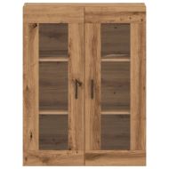 Стенни шкафове, дъб артизан, 69,5x34x90 см