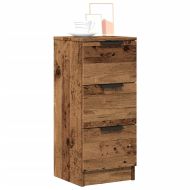 Сайдборд, старо дърво, 30x30x70 см, инженерно дърво