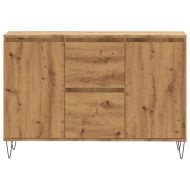 Сайдборд, дъб артизан, 101,5x35x70 см, инженерно дърво