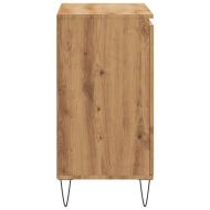 Сайдборд, дъб артизан, 101,5x35x70 см, инженерно дърво