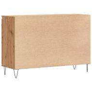 Сайдборд, дъб артизан, 101,5x35x70 см, инженерно дърво