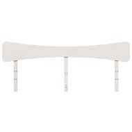 Горна табла, бяла, 180 см, бор масив