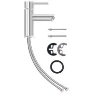 Смесител за баня, хромиран финиш, 130x176 мм