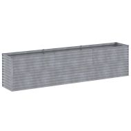 Повдигната градинска леха 291x50x69 см, кортенова стомана