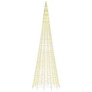 LED коледна елха 1534 LED топло бяло 500 см