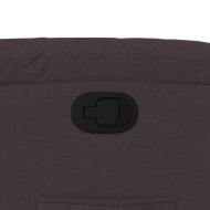 Наклоняем стол, тъмнокафяв, текстил