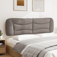 Мека табла за легло Hvar, таупе, 180 см, плат