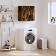 Стенен шкаф, опушен дъб, 60x31x60 см, инженерно дърво