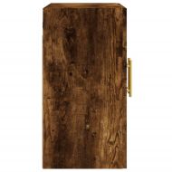 Стенен шкаф, опушен дъб, 60x31x60 см, инженерно дърво